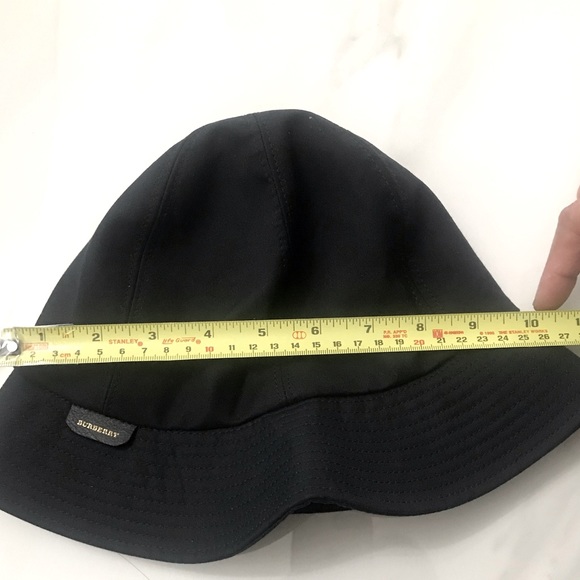 BURBERRY black bucket hat size small authentic ⭐️ - Picture 3 of 6